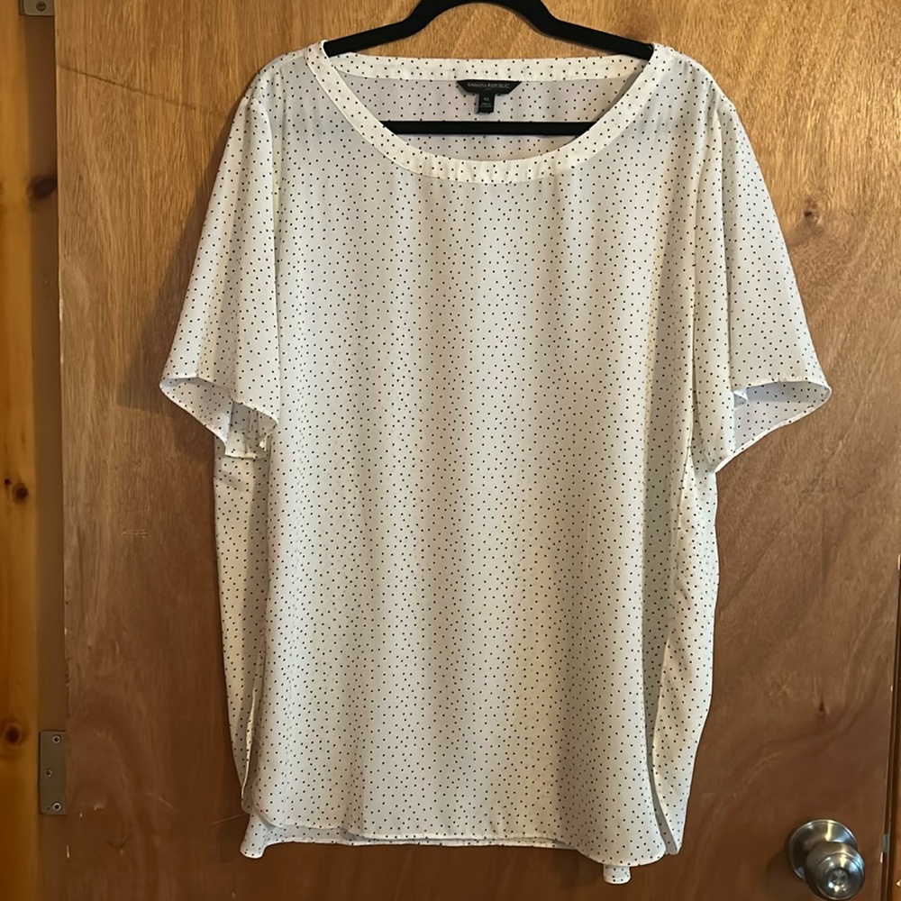 Banana Republic Polka Dot Blouse
